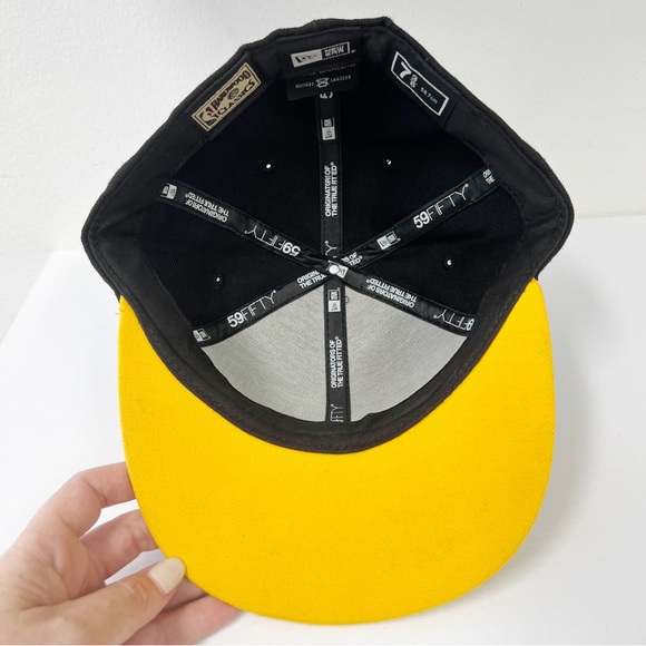 Indiana Pacers New Era Hardwood Classics 7 3/8 Baseball Cap Hat - Picture 4 of 6